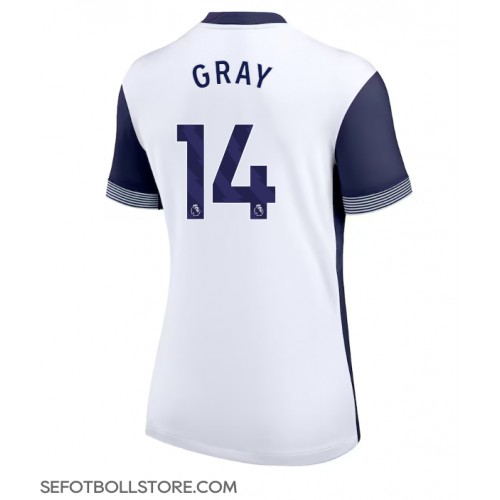 Tottenham Hotspur Archie Gray #14 Replika Hemmatröja Dam 2024-25 Kortärmad